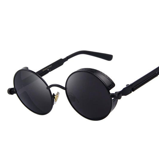 Vintage Womens Steampunk Brand Designer Round Sunglasses UV400 The Clothing Company Sydney