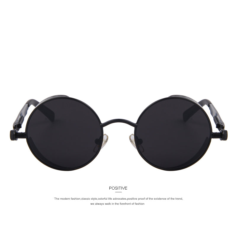 Vintage Womens Steampunk Brand Designer Round Sunglasses UV400 The Clothing Company Sydney