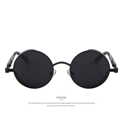 Vintage Womens Steampunk Brand Designer Round Sunglasses UV400 The Clothing Company Sydney