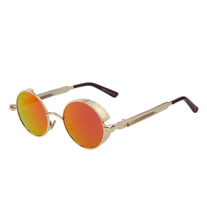 Vintage Womens Steampunk Brand Designer Round Sunglasses UV400 The Clothing Company Sydney