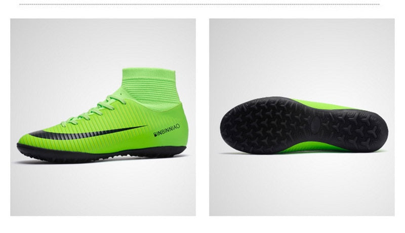 Indoor Outdoor Soccer Shoes for Men Women Football Shoes Kids Training Sneakers Spikes Soccer Cleats Futsal Football Boots The Clothing Company Sydney