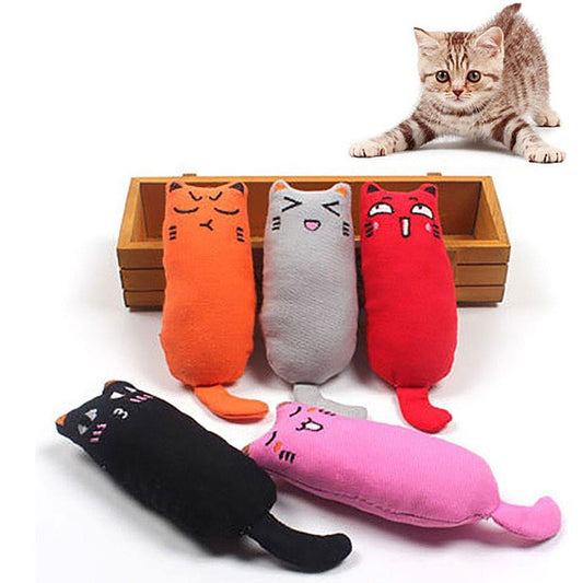 Cat Grinding Catnip Funny Interactive Plush Pet Kitten Chewing Toy Claws Thumb Bite Toy The Clothing Company Sydney