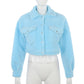Autumn Winter Coat Fleece Shaggy Warm Cropped Overcoat Single Breasted Outerwear Jacket The Clothing Company Sydney