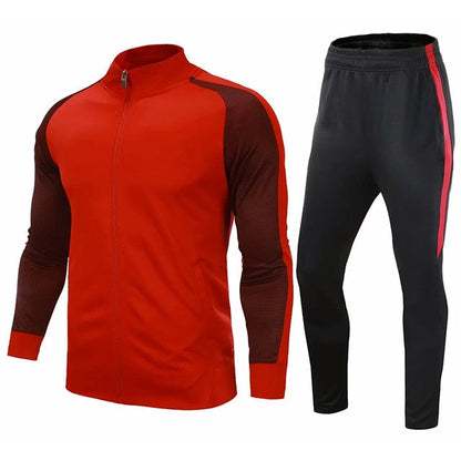 Unisex Sports Soccer Basketball Running Tracksuit Customizable Pants and Top Set The Clothing Company Sydney