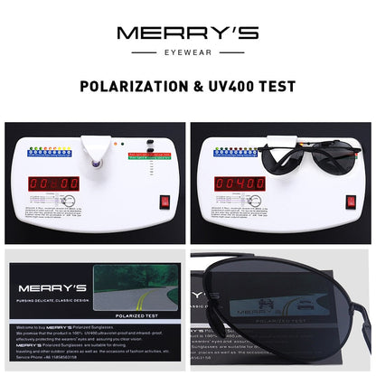 Designer Men's Classic Pilot Polarized Driving Shield Night Vision Sunglasses UV400 The Clothing Company Sydney