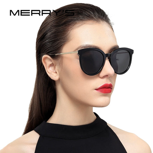 Women's Brand Designer Cat Eye Polarized Sunglasses 100% UV Protection The Clothing Company Sydney