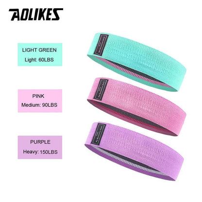 1PC Hip Yoga Resistance Band Wide Fitness Exercise LegsLoop For Circle Squats Training Anti Slip Band The Clothing Company Sydney