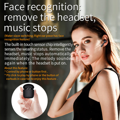 Bluedio HI wireless earphone bluetooth 5.0 earphone for phone stereo sport earbuds headset with charging box built-in microphone The Clothing Company Sydney