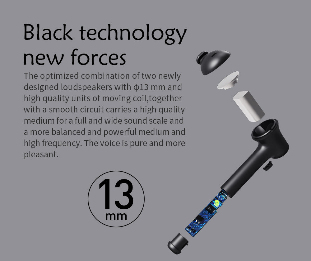 Bluedio HI wireless earphone bluetooth 5.0 earphone for phone stereo sport earbuds headset with charging box built-in microphone The Clothing Company Sydney