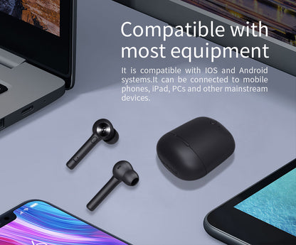 Bluedio HI wireless earphone bluetooth 5.0 earphone for phone stereo sport earbuds headset with charging box built-in microphone The Clothing Company Sydney