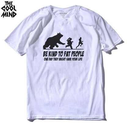 Cotton cool men funny casual short sleeve sport summer loose men'sT shirt The Clothing Company Sydney