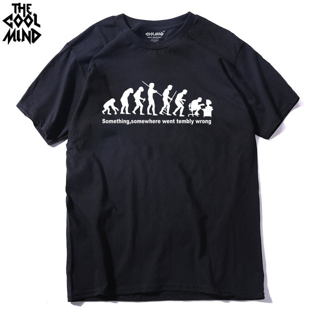 Cotton cool men funny casual short sleeve sport summer loose men'sT shirt The Clothing Company Sydney