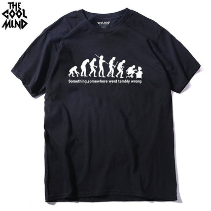 Cotton cool men funny casual short sleeve sport summer loose men'sT shirt The Clothing Company Sydney