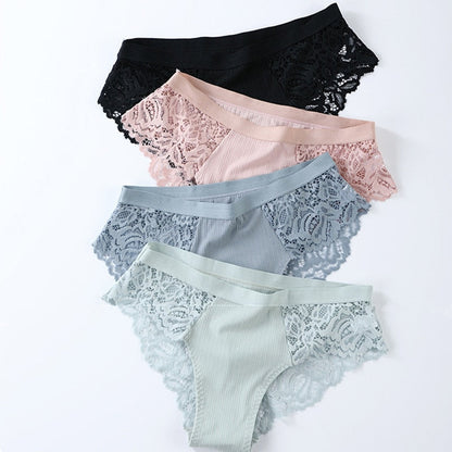 3 Pack Briefs Lace Panties Underwear Lingerie  Floral Underpants Undies The Clothing Company Sydney