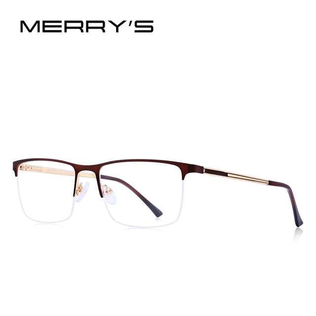Designer Men Titanium Glasses Frame Ultralight Square Eye Myopia Prescription Eyeglasses Male Optical Frame The Clothing Company Sydney