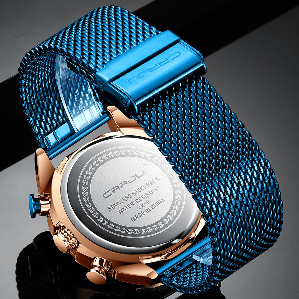 Luxury Brand Army Military Watch High-Quality 316L Stainless Steel Chronograph Men's Watch The Clothing Company Sydney