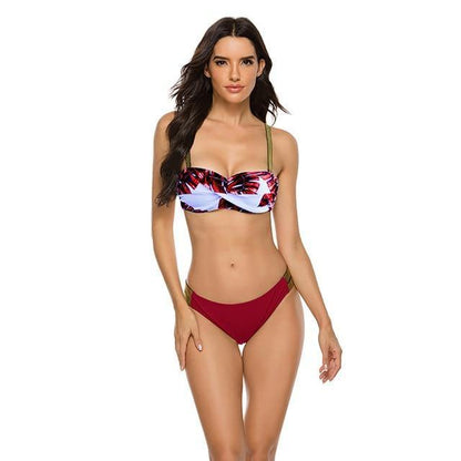 2 Piece Push up Swimsuit Swimwear Black White Swimming Wear for Brazilian Bikini Set Bathing Suit The Clothing Company Sydney