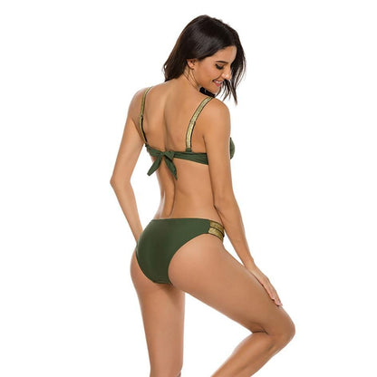 2 Piece Push up Swimsuit Swimwear Black White Swimming Wear for Brazilian Bikini Set Bathing Suit The Clothing Company Sydney