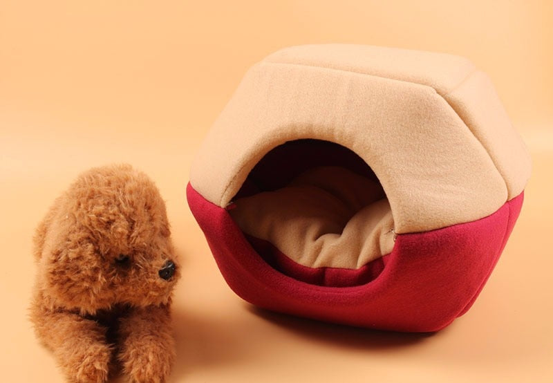 2 Use Foldable Soft Warm Pet Cat Bed Dog Bed For Dogs Cave Puppy Sleeping Mat Pad Nest Blanket Bed House The Clothing Company Sydney