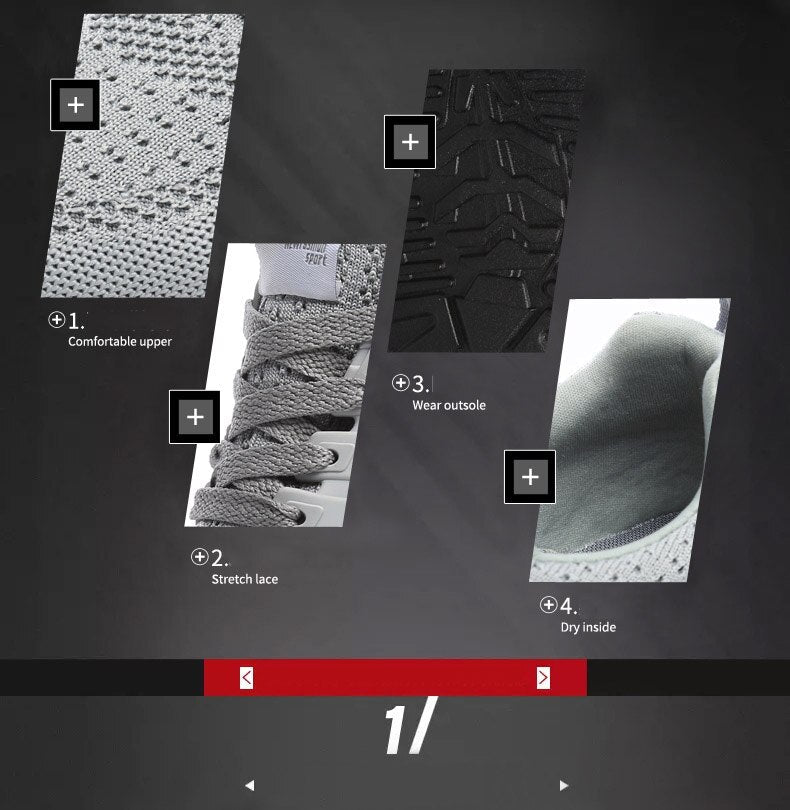 Classical Unisex Running Shoes Men's Ladies' Breathable Mesh Sport Shoe Sneakers The Clothing Company Sydney