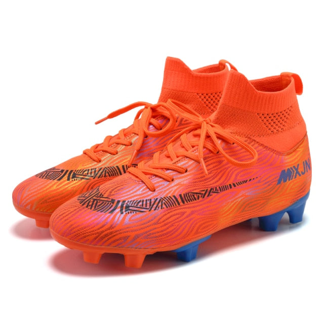 Indoor Soccer Shoes Men Women Kids High Top  Breathable Nonslip Soccer Cleats Shoes Turf Futsal Training Football Boots The Clothing Company Sydney