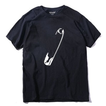 Cotton short sleeve cool casual funny o-neck summer top men's T shirt The Clothing Company Sydney