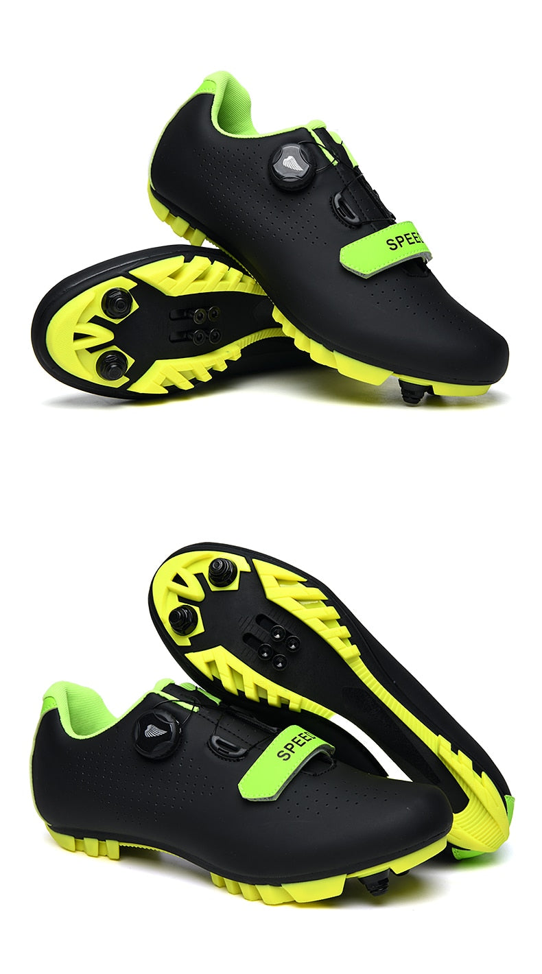 Carbon Fiber Breathable Triathlon Mountain Bike Sneakers Sport Road Racing Bicycle Spin Buckle Cycling Shoes The Clothing Company Sydney