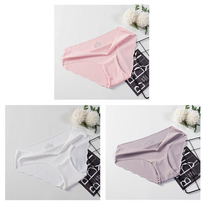 3 Pack Seamless Panties Underwear Sexy Briefs Solid Lingerie Underpants The Clothing Company Sydney
