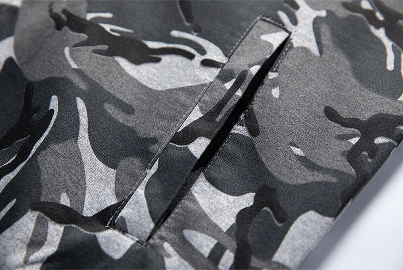 2 Piece Camouflage Sweatshirts Jacket + Pants Sets Camo Men Tracksuit Hooded Outerwear Hoodie Set The Clothing Company Sydney