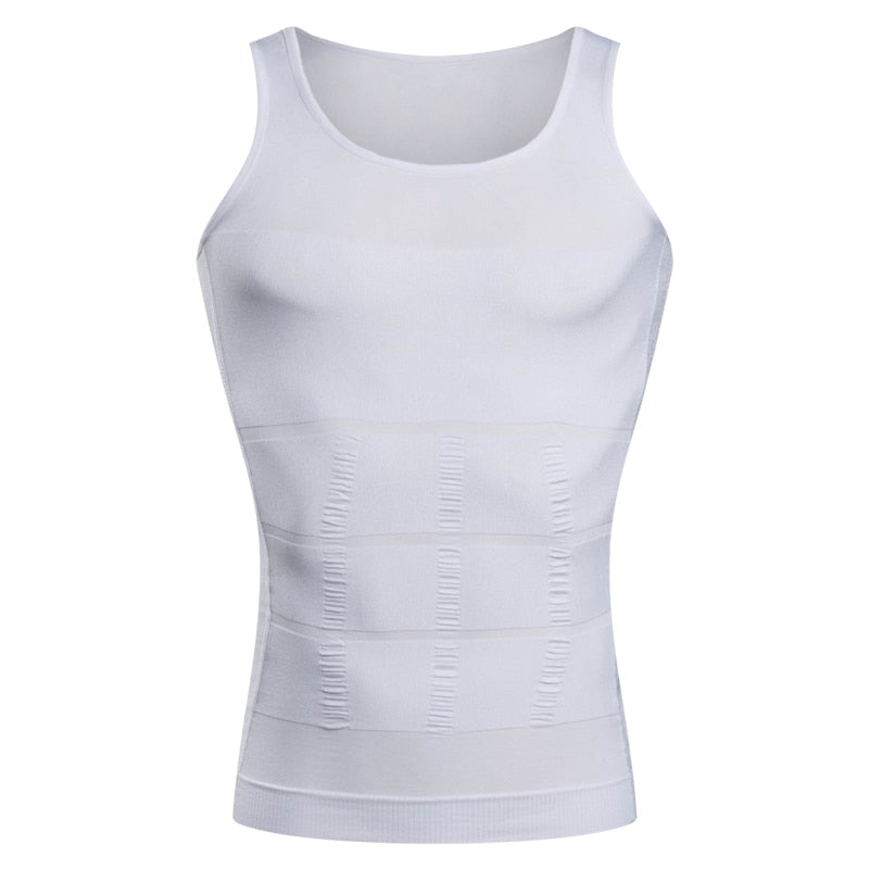 Men's Body Shapewear Corset Vest Shirt Compression Abdomen Tummy Belly Control Slim Waist Cincher Underwear The Clothing Company Sydney