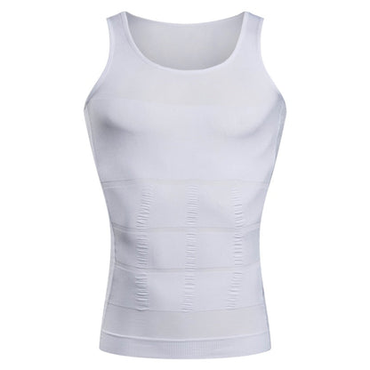Men's Body Shapewear Corset Vest Shirt Compression Abdomen Tummy Belly Control Slim Waist Cincher Underwear The Clothing Company Sydney