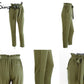 Chiffon khaki harem ladies summer casual Streetwear sash black elastic high waist pants The Clothing Company Sydney