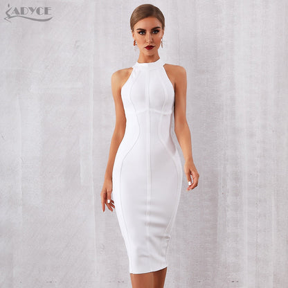 Elegant Tank Sexy Sleeveless Club Celebrity Runway Party Bodycon Bandage Dress The Clothing Company Sydney