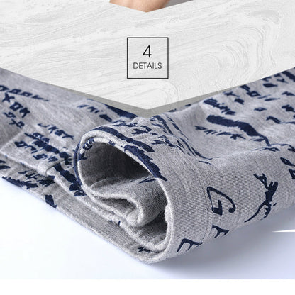 4 pack Men's Boxer Male Underwear Boxer Breathable Men Boxers Print Underpants Comfortable Trunks The Clothing Company Sydney