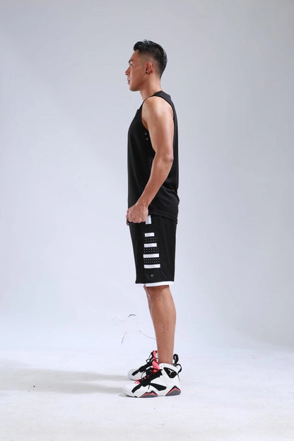 Men's Ladies Basketball Jerseys Uniforms Set blank breathable dry quick basketball shirts+shorts Set The Clothing Company Sydney