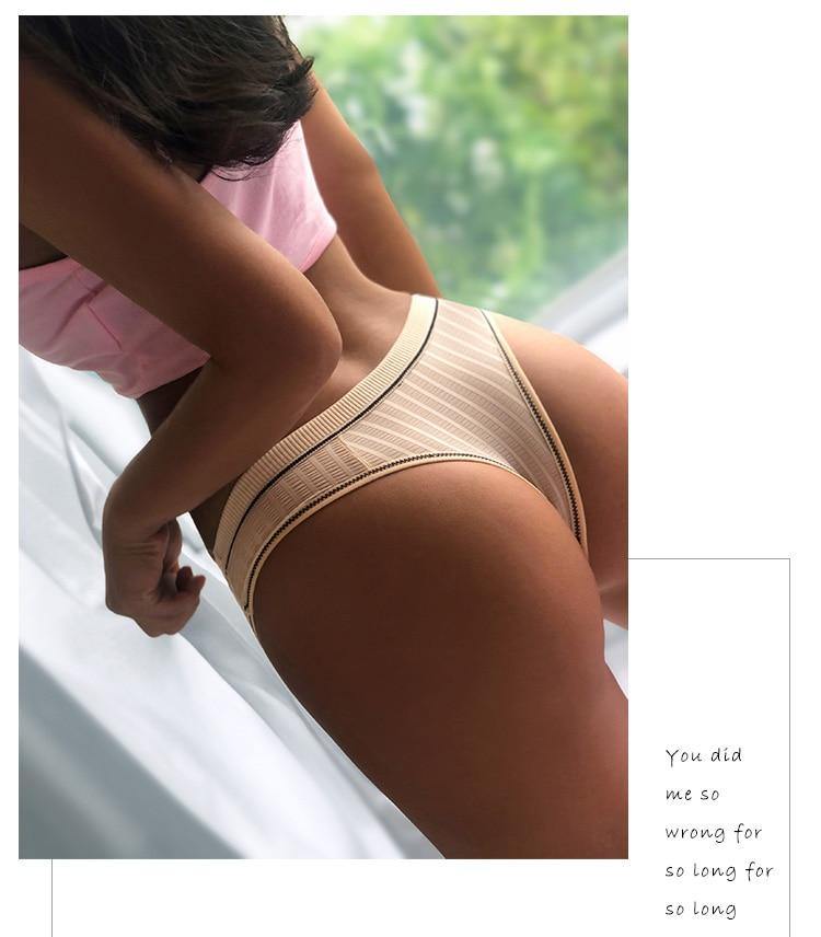 Breathable Underwear Seamless Bow Briefs Soft Comfortable Lingerie Solid Underpants 7 Colours Panties The Clothing Company Sydney