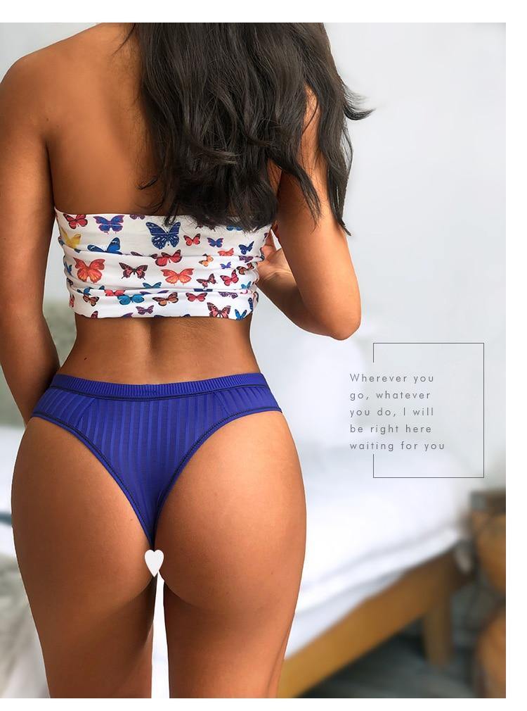 Breathable Underwear Seamless Bow Briefs Soft Comfortable Lingerie Solid Underpants 7 Colours Panties The Clothing Company Sydney