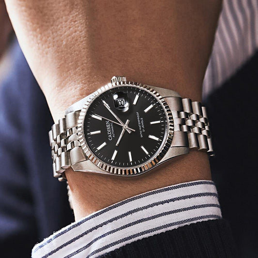 Luxury Automatic Watch Business Sport Stainless Steel Waterproof Watch Men's Mechanical Watch The Clothing Company Sydney