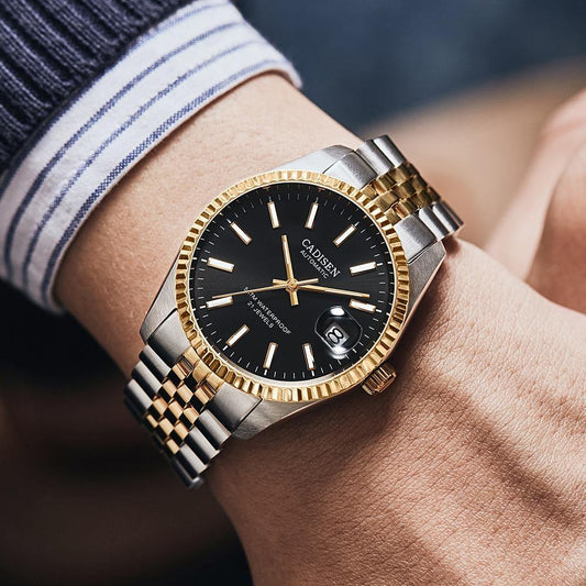 Luxury Automatic Watch Business Sport Stainless Steel Waterproof Watch Men's Mechanical Watch The Clothing Company Sydney