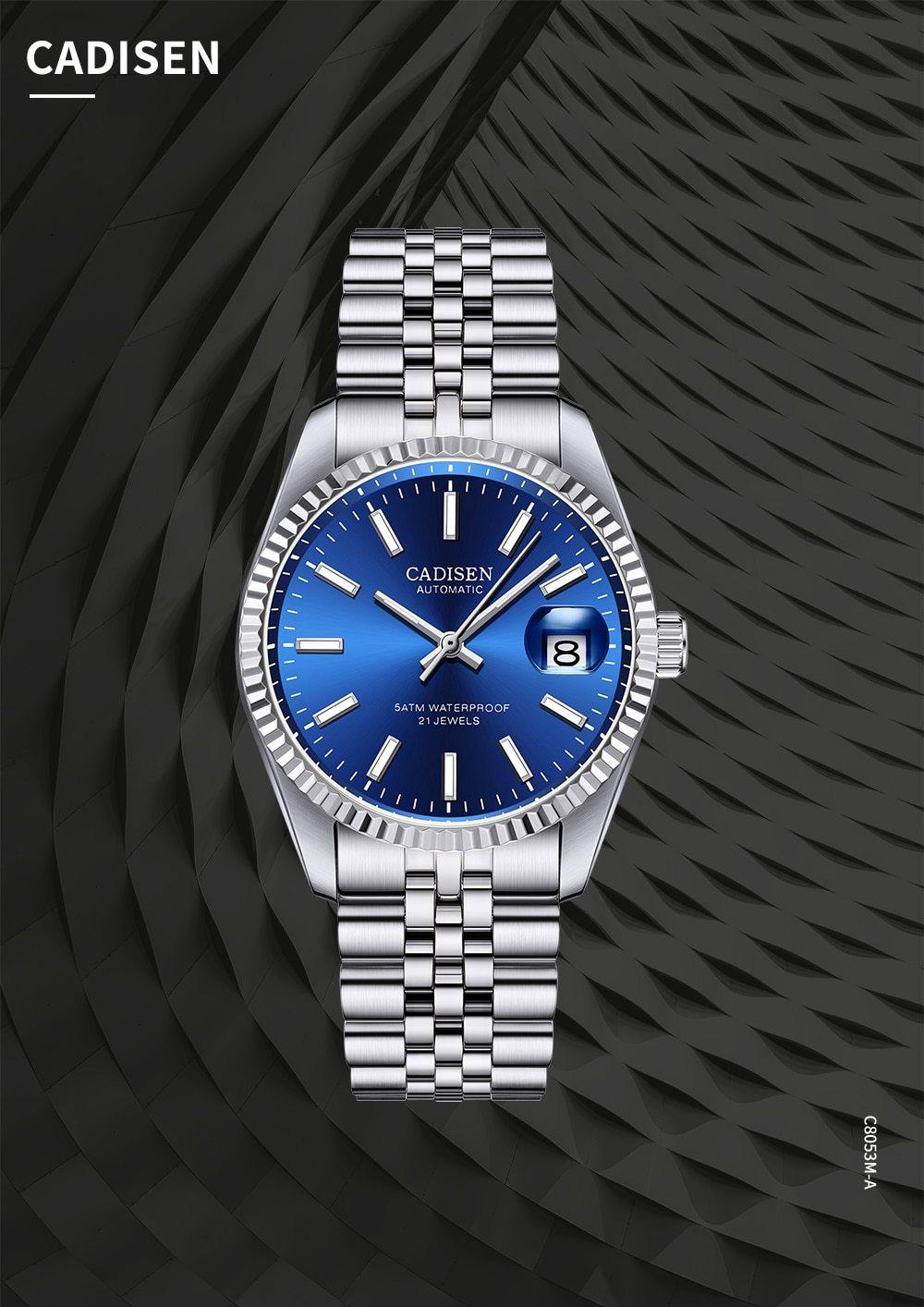 Luxury Automatic Watch Business Sport Stainless Steel Waterproof Watch Men's Mechanical Watch The Clothing Company Sydney
