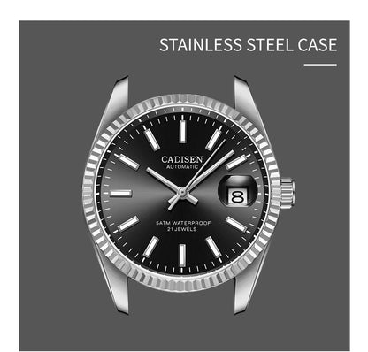 Luxury Automatic Watch Business Sport Stainless Steel Waterproof Watch Men's Mechanical Watch The Clothing Company Sydney