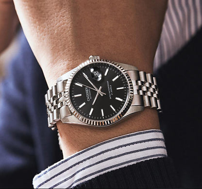 Luxury Automatic Watch Business Sport Stainless Steel Waterproof Watch Men's Mechanical Watch The Clothing Company Sydney