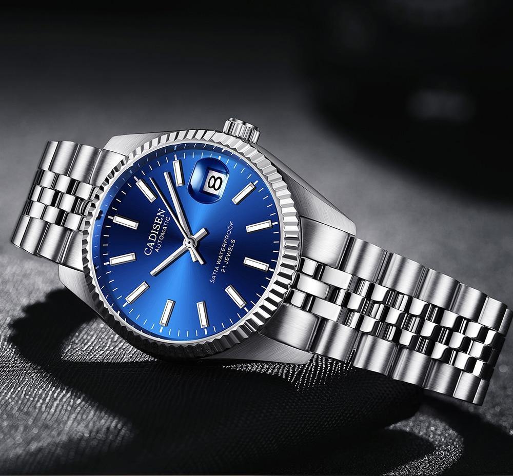 Luxury Automatic Watch Business Sport Stainless Steel Waterproof Watch Men's Mechanical Watch The Clothing Company Sydney