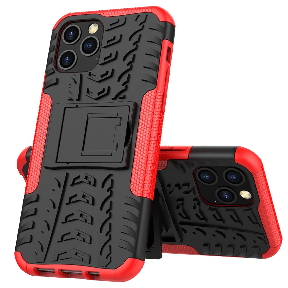 Anti-knock Heavy Duty Armor Silicone Phone Bumper Case For Cover iPhone 12 Mini Case 11 Pro Max SE 2020 SE2 6 6S 7 8 Plus XR XS The Clothing Company Sydney