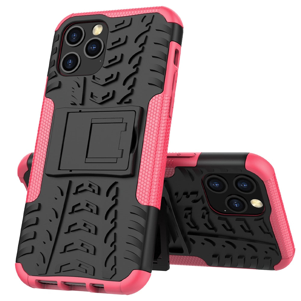 Anti-knock Heavy Duty Armor Silicone Phone Bumper Case For Cover iPhone 12 Mini Case 11 Pro Max SE 2020 SE2 6 6S 7 8 Plus XR XS The Clothing Company Sydney