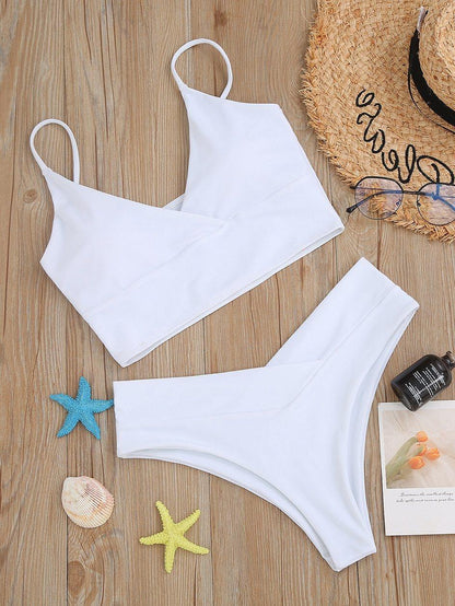 High Waist Swimwear Bathing Suit Woman Swimsuit Sexy High Cut Swimsuit Thong Bikini Set The Clothing Company Sydney