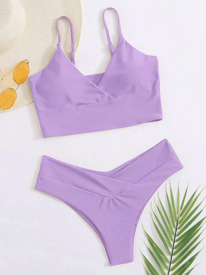 High Waist Swimwear Bathing Suit Woman Swimsuit Sexy High Cut Swimsuit Thong Bikini Set The Clothing Company Sydney