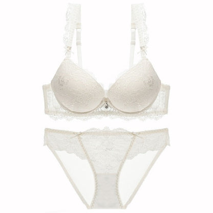 2 Piece Lace Bra Set Gather Adjustable Underwear Sets For Women A B C Cup The Clothing Company Sydney
