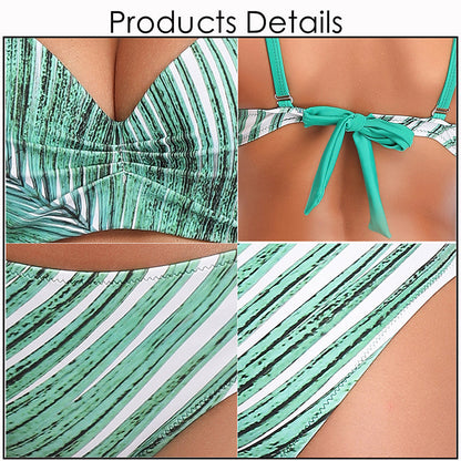 Underwire Bikini Top Swimsuit Cheeky Bottom Swimwear Two Piece Bathing Suit Bikini Set The Clothing Company Sydney