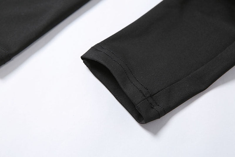 Autumn Winter Jumpsuit Streetwear Long Sleeve Bodycon Solid Sport Fitness Overalls The Clothing Company Sydney